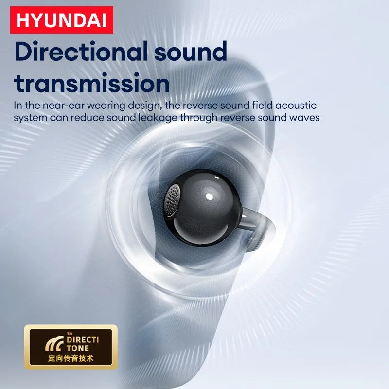 Hyundai Airkuff G126 Premium Wireless Earbuds: Crystal Sound, Long Battery, Waterproof