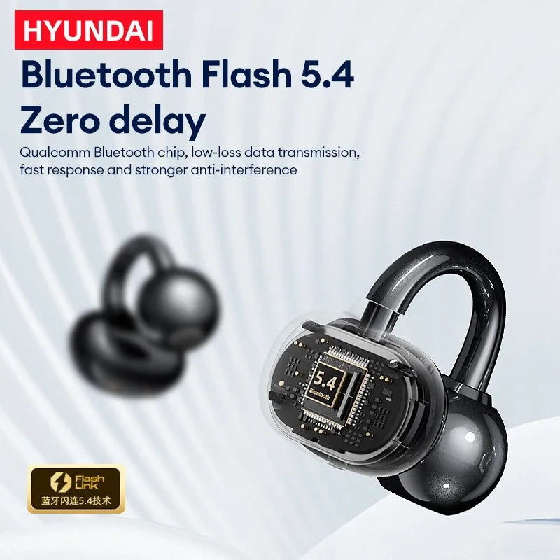 Hyundai Airkuff G126 Premium Wireless Earbuds: Crystal Sound, Long Battery, Waterproof