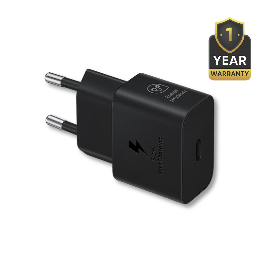 Samsung 25W USB-C Super Fast Power Adapter Charger for Galaxy Phones